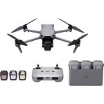 Drone - dji - air 3s fly more combo ( - dji - rc - n3) - double camra cmos 1 et tlcam 70mm - 14 stops ...