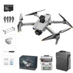 Drone 8k gps fpv caméra full hd avec nacelle à 3 axes et évitement dobstacles laser - gris Drone 8k gps fpv caméra full hd avec nacelle à 3 axes et évitement dobstacles laser - gris