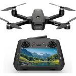 Drone gps avec cam�ra 4k - suteo - �cran lcd 4. 5 - longue port�e - carte sd 32g - follow me - retour ...