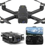 Drone gps professionnel 4k adulte - pliable longue port�e suivi automatique