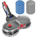 Drrobor t�te de vadrouille electrique pour dyson v11 v10 v15 v8 v7 aspirateur t�te de balai avec r�servoir ...