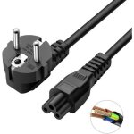 Dtk iec320 c5 cble dalimentation chargeur secteur pour ordinateur portable hp dell asus acer sony lenovo ...