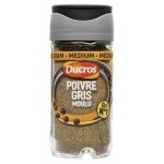 Ducros - poivre gris moulu 36g - lot de 3