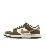 Dunk low baskets vert / blanc homme nike