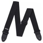 Dunlop d07 - 01bk - sangle guitare poly noire