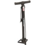 Pompe  vlo - dunlop - presta / dunlop / schrader - 2 adaptateurs - 63 cm - noir
