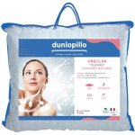 Dunlopillo - lot de 2 oreillers plumes fermes - 100% plumettes - 60 x 60 cm