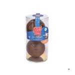 Duo boules de ptanque en chocolat au lait - bote de 165g