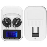 Duokon button battery charger coin cell charger input current ac 110v to 240v for ml2016 ml2025 ml20 ...