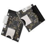 Duokon cbles pour ordinateur carte mmoire sd vers adaptateur de disque dur ide mle 35 40 broches convertiss ...