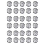 Duokon canettes � coudre lot de 30 bobines de couture r�utilisables en plastique transparent pour machine ...
