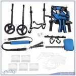 Duokon chariot pour chien pour pattes arri�re chariot pour chiens de pattes arri�re front les roues animalerie ...