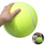Duokon jouet pour animaux de compagnie balle de tennis géante de 24 cm jouet à mâcher pour chien Duokon jouet pour animaux de compagnie balle de tennis géante de 24 cm jouet à mâcher pour chien