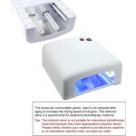 Duokon lampe uv pour nail art 9w lampe uv lectronique pour nail art sche - ongles bricolage poche couleurs ...