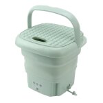 Mini - machine  laver portable - duokon - pliable - moteur  grande vitesse - prise verte de lue - 1447g ...