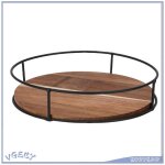 Duokon organisateur de plateau tournant pour armoire organiseur de plateau tournant plateau rotatif rond ...