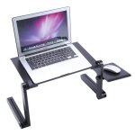 Duokon plateau de table de support dordinateur portable de bureau portable avec support de souris canap� ...