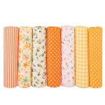 Duokon sewing craft cloth flower pattern cotton cloth for diy sewing scrapbooking deco lit