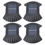 Duokon solar wall light multifunctional led solar wall light 8leds for patio piscine balise lumière blanche ... Duokon solar wall light multifunctional led solar wall light 8leds for patio piscine balise lumière blanche ...