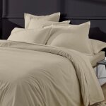 Duquennoy & lepers - parure de lit - housse de couette 260 x 240 + 2 taies doreiller percale 80 fils ...