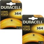 Duracell lot de 2 piles oxyde argent pour montreswatch 364 (sr60) 15 volt Duracell lot de 2 piles oxyde argent pour montreswatch 364 (sr60) 15 volt