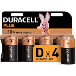 Duracell plus lot de 4 piles alcalines type d 15 volts lr20 mn1300 Duracell plus lot de 4 piles alcalines type d 15 volts lr20 mn1300