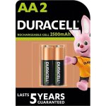Pile rechargeable duracell rcr aa x2 2500 mah