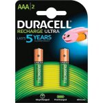 Duracell - recharge ultra - piles rechargeable aaa - 850 mah - pack de 2 Duracell - recharge ultra - piles rechargeable aaa - 850 mah - pack de 2