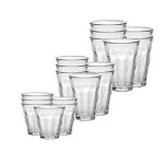 Duralex ensemble de verrerie 18 pcs picardie 526757