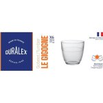 Duralex - gigogne transparent - gobelet 22 cl - verre tremp