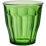 Duralex picardie lot de 4 verres en verre vert 250 ml