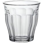 Verres hauts - duralex - picardie - transparent - 25 cl - lot de 6 pices