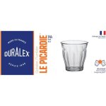 Gobelet - duralex - picardie transparent - 9 cl - verre tremp - compatible lave - vaisselle