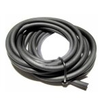 Durite de frein moto pour liquide dot3 - dot4 ariete 6 x 10 mm - 5 m - noir - tu