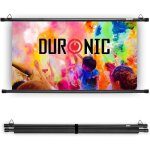 Duronic bps70 16 / 9 ecran de projection tv et home cinema de 70 pouces 178 cm 155 x 87 cm fixation par ...