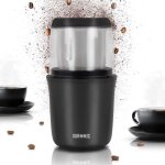 Duronic cg250 moulin  caf / pices / herbes / fruits  coques de 250w avec lames en inox