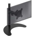 Support cran pc pour bureau sur socle - duronic - dm25d1 - hauteur ajustable - rotatif / inclinable