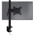 Duronic dm351x1 support �cran pc � pince pour bureau hauteur ajustable rotatif / inclinable / pivotable ...