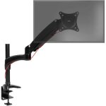 Duronic dm551x2 support d�cran pc � pince pour bureau m�canisme � ressort ajustements � la vol�e hauteur ...