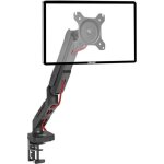 Duronic dmdc5x1 support de bureau  gaz pour cran d?ordinateur lcd / led - rotatif / inclinable