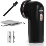 Duronic fs22 bk rasoir anti - peluches anti - bouloches �lectrique filaire ou sur batterie 2 hauteurs ...
