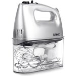 Duronic hm4 sr batteur �lectrique cuisine � main 400w 5 vitesses avec fonction turbo compartiment de ...