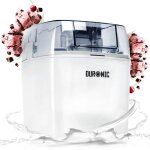 Duronic im540 machine  glace et sorbetire lectrique cuve amovible en inox de 15 litres turbine idale ...