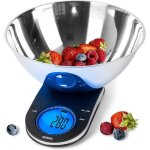 Duronic ks5000 balance de cuisine capacit� de 5 kg bol de 3 l inclus large �cran r�tro�clair� fonction ...