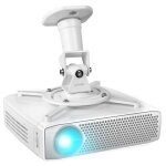 Duronic pb07xb support vidoprojecteur universel inclinable et rotatif - capacit 136 kg - installation ...
