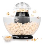 Machine  popcorn - duronic pop50 - cuisson lectrique  air chaud - capacit de 50 gr avec bol dmontable ...