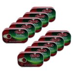 Durra - lot 10x sardine piquante � lhuile de soja - bo�te 125g