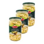 Durra - lot 3x artichaut marin� en morceaux - bocal 720g