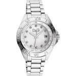 Montre femme - dolce gabbana - dw0765 - quartz - cuir blanc - Étanchéité 3 atm Montre femme - dolce gabbana - dw0765 - quartz - cuir blanc - Étanchéité 3 atm