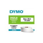 �tiquettes adresse - dymo - labelwriter - 1 rouleau - 130 �tiquettes - 28mm x 89mm